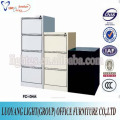 High quality three drawer vertical steel filing cabinet